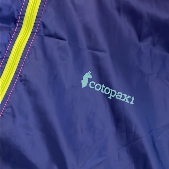 Cotopaxi Unisex Windbreaker- Pink, Blue, Teal - Picture 2 of 4